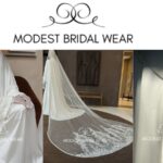 Modest Bridal Cape Rania – Timeless Elegance for Your Wedding