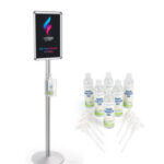 Portable Hygiene Sanitizer Dispenser Stand for Any Space