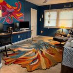 Luxury Abstract Wool Rugs: Sophisticated Flooring Statements